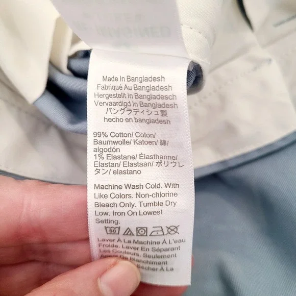 NWT J Crew Shorts Womens 31 Blue Bermuda‎ Lightweight 9 inches Pockets - Picture 4 of 5